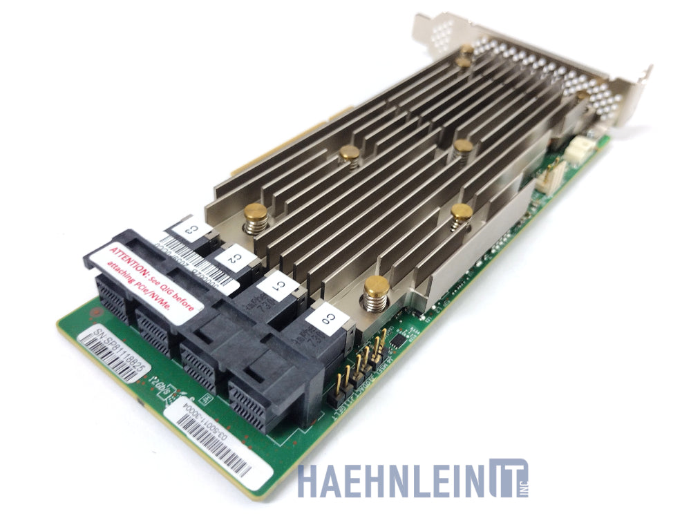 Broadcom LSI Megaraid 9460-16i 4G PCIe x8 3.0 RAID Card 12Gbps incl LSI CVPM05