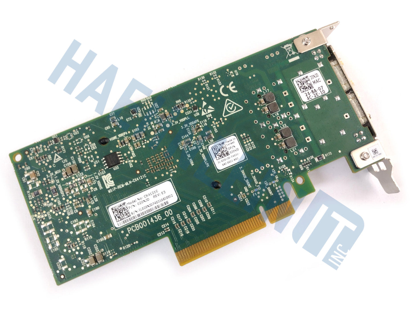 Dell Mellanox CX4121C 25GBe SFP28 Dual Port Server Adapter ConnectX-4 020NJD