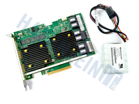 Lenovo 930-24i 4GB RAID Controller 12Gbps PCIe x8 SATA SAS 9460-24i incl CVPM05