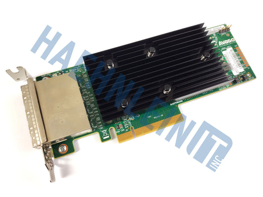 Avago Broadcom LSI 9305-16e SATA / SAS HBA Controller 12Gbps IT-Mode SFF-8644 LP