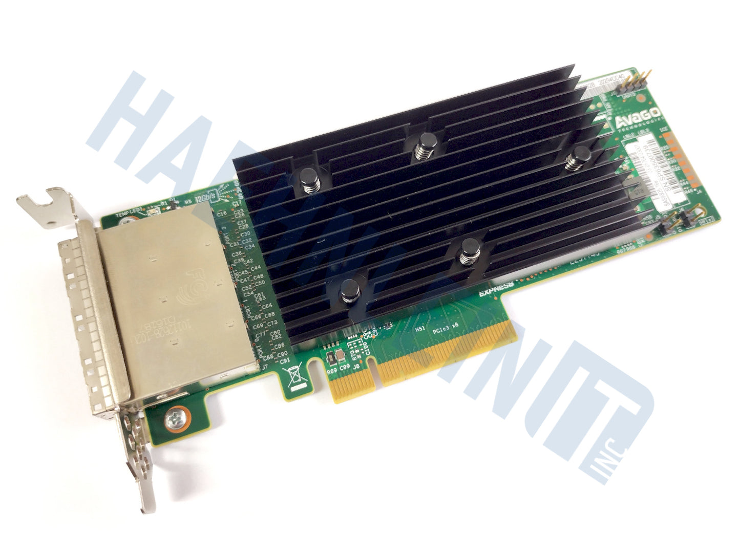 Avago Broadcom LSI 9305-16e SATA / SAS HBA Controller 12Gbps IT-Mode SFF-8644