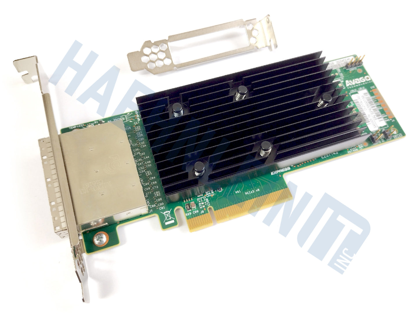 Avago Broadcom LSI 9305-16e SATA / SAS HBA Controller 12Gbps IT-Mode SFF-8644