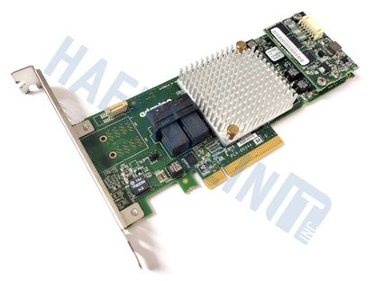 Adaptec 8805 8-port SATA / SAS RAID Controller 12G PCIe x8 3.0 1GB incl. BBU
