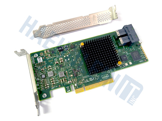 LSI Broadcom 9311-8i SATA / SAS HBA Controller P16 IT Mode 12Gb PCIe ZFS TrueNAS