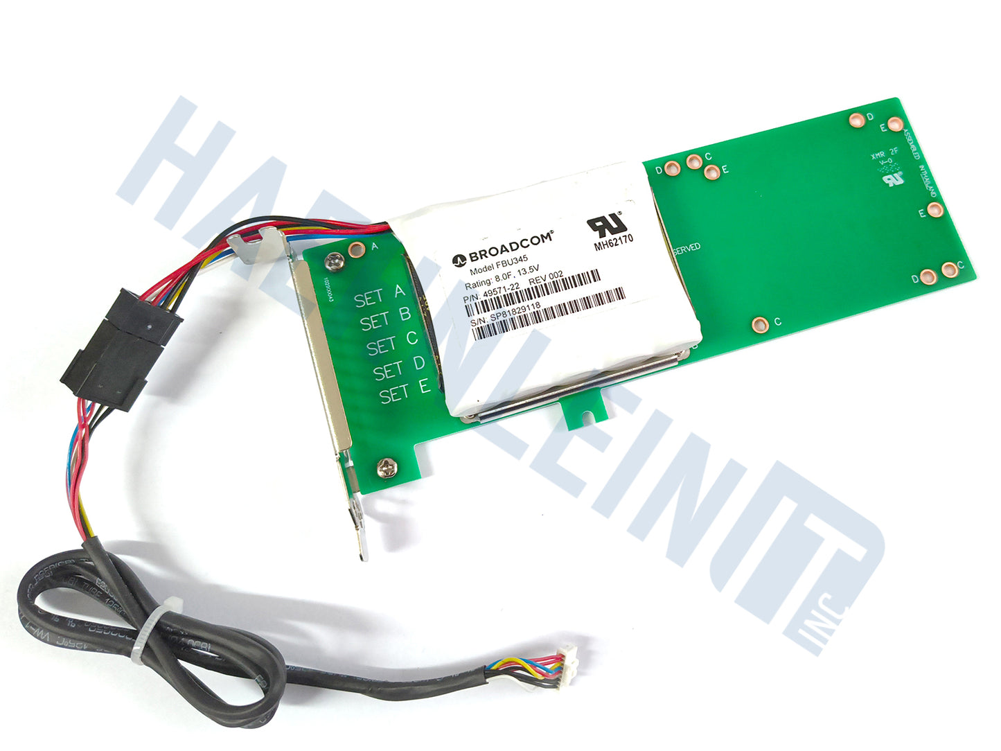 Broadcom CVPM05 Cachevault Supercap With Remote Mounting Bracket LSI Megaraid 9460- 8i 16i 930-8i 7.6F 13.5V