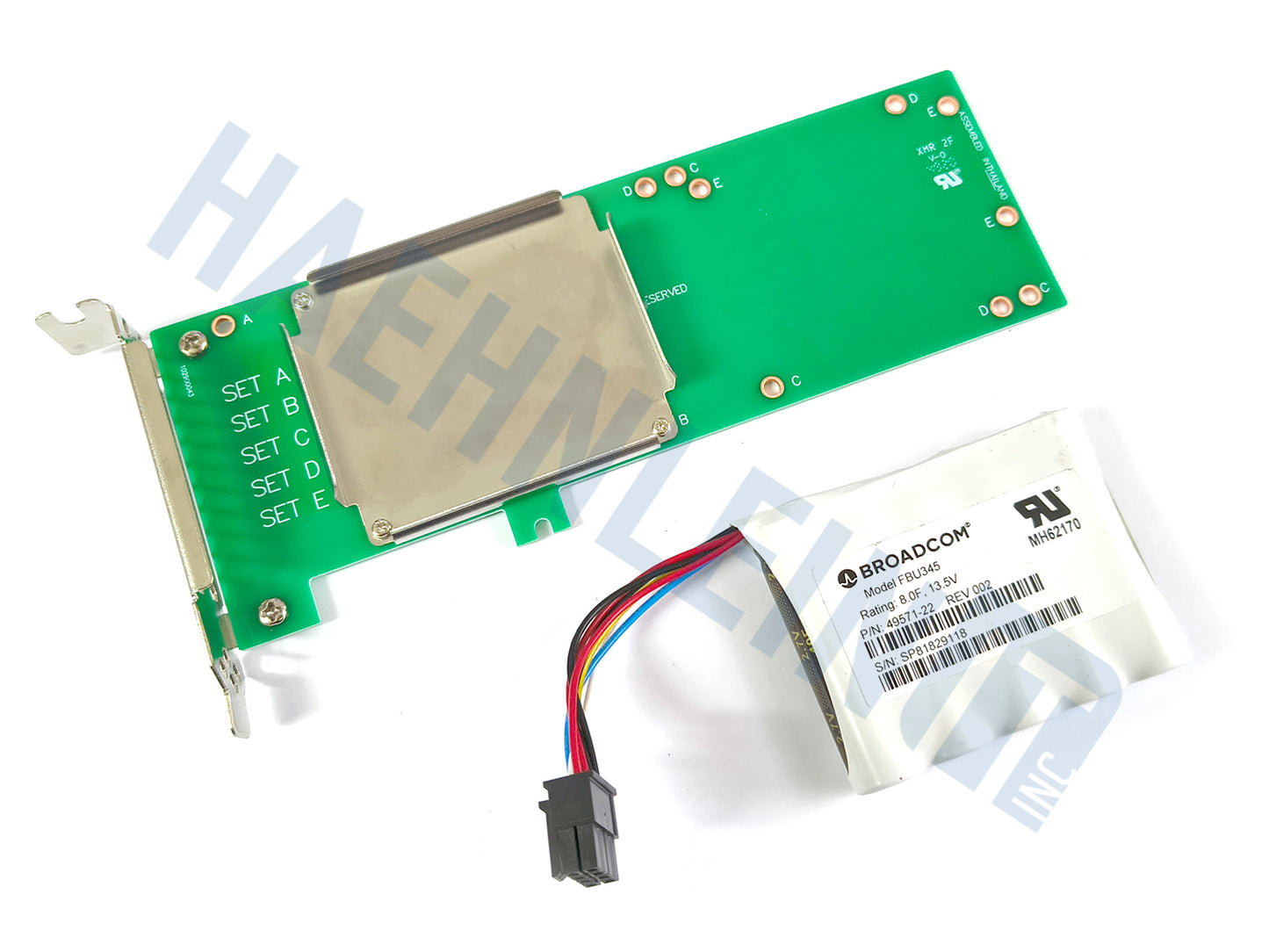 Broadcom CVPM05 Cachevault Supercap With Remote Mounting Bracket LSI Megaraid 9460- 8i 16i 930-8i 7.6F 13.5V