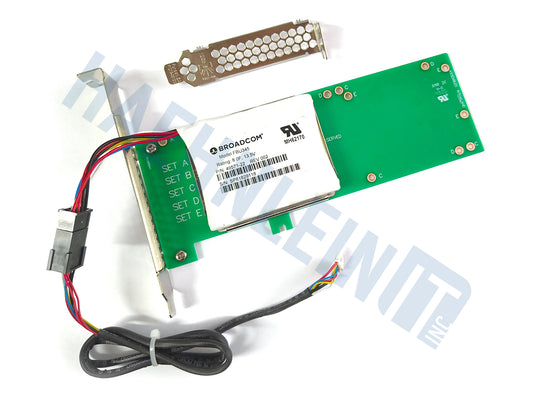 Broadcom CVPM05 Cachevault Supercap With Remote Mounting Bracket LSI Megaraid 9460- 8i 16i 930-8i 7.6F 13.5V