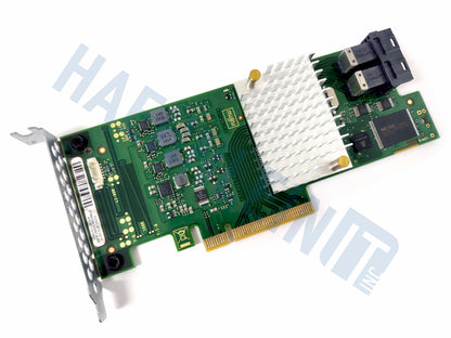 Fujitsu D3307 / OEM 9300-8i SATA/SAS HBA Controller IT-Mode 12Gb + 2 SAS Cables