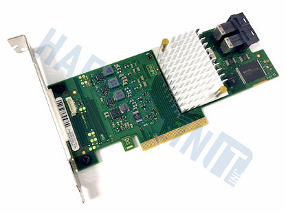 Fujitsu D3307 / OEM 9300-8i SATA/SAS HBA Controller IT-Mode 12Gb + 2 SAS Cables