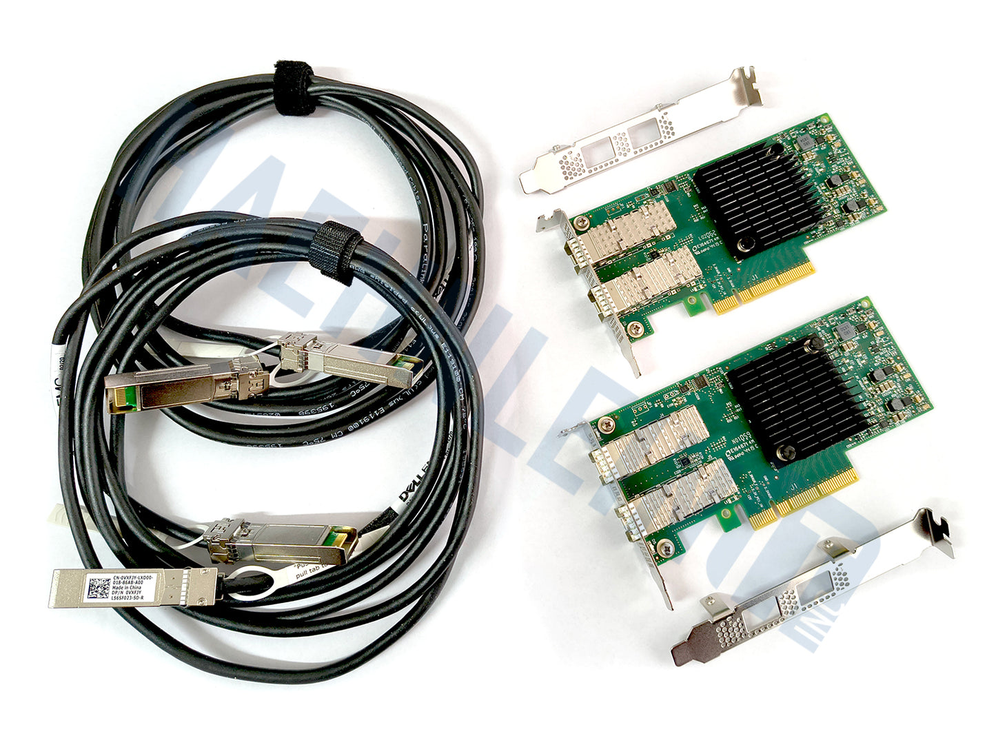 25Gb Network Kit OEM Mellanox ConnectX-4 LX MCX4121A-ACAT 25GB 2x 3m SFP28 Cable