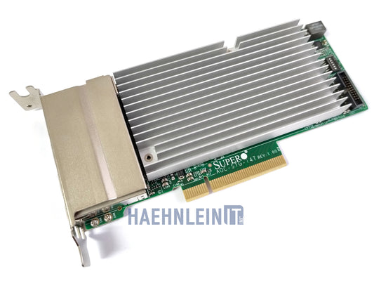 Supermicro AOC-STG-i4T 10Gigabit 10GBe BaseT Quad Port Server NIC Intel X557-T4