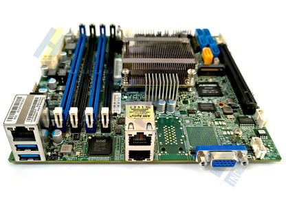 Supermicro X10SDV-F motherboard Xeon D-1541 PCIe x16 m.2 IPMI ITX DDR4 passive
