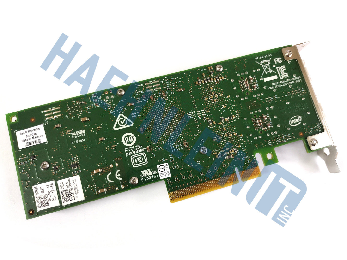 Intel XXV710-DA2 25Gb Git 25GBe SFP28 Dual Port Server Adapter NIC PCIe x8 3.0