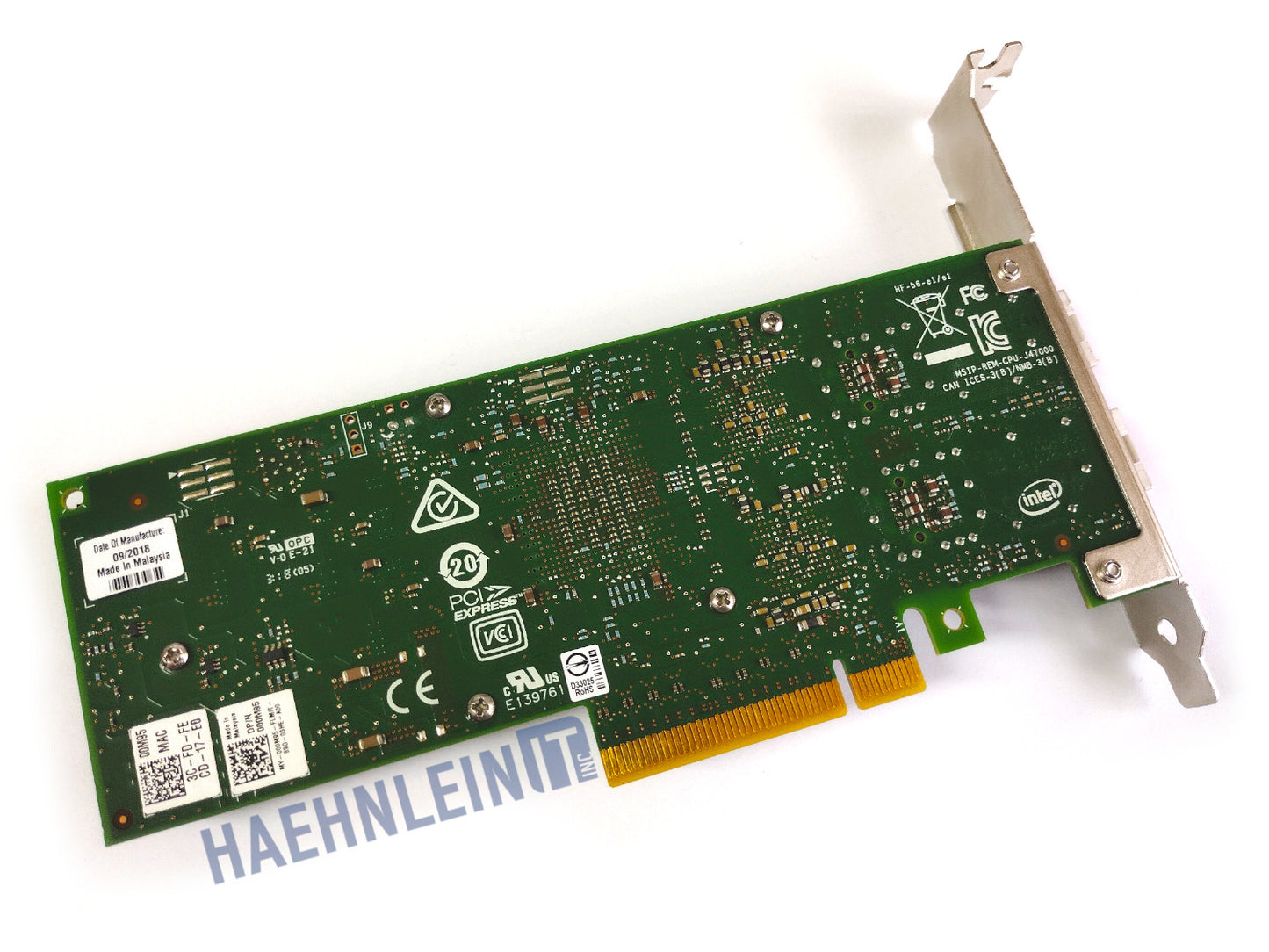 Intel XXV710-DA2 25Gb Git 25GBe SFP28 Dual Port Server Adapter NIC PCIe x8 3.0 Full Profil