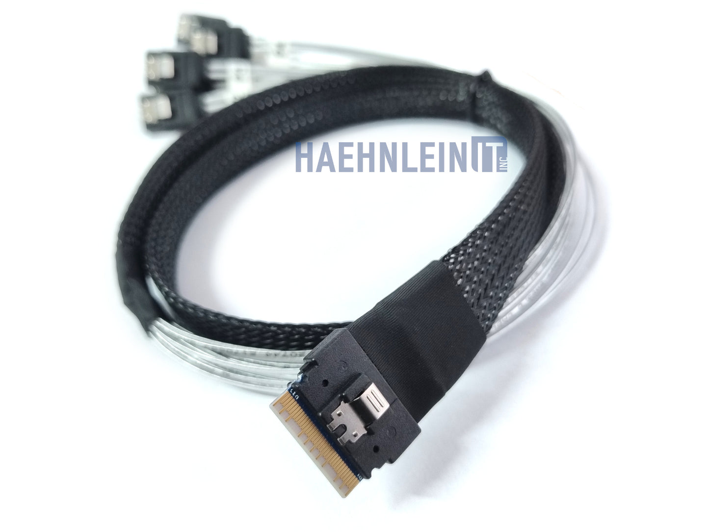 SlimSAS SFF-8654 to 8x SATA Adapter Breakout Cable 1m 3.2ft 24Gbps Slim-SAS OEM