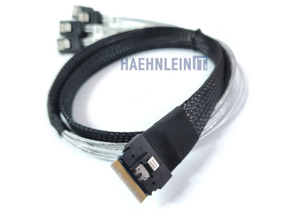 SlimSAS SFF-8654 to 8x SATA Adapter Breakout Cable 1m 3.2ft 24Gbps Slim-SAS OEM